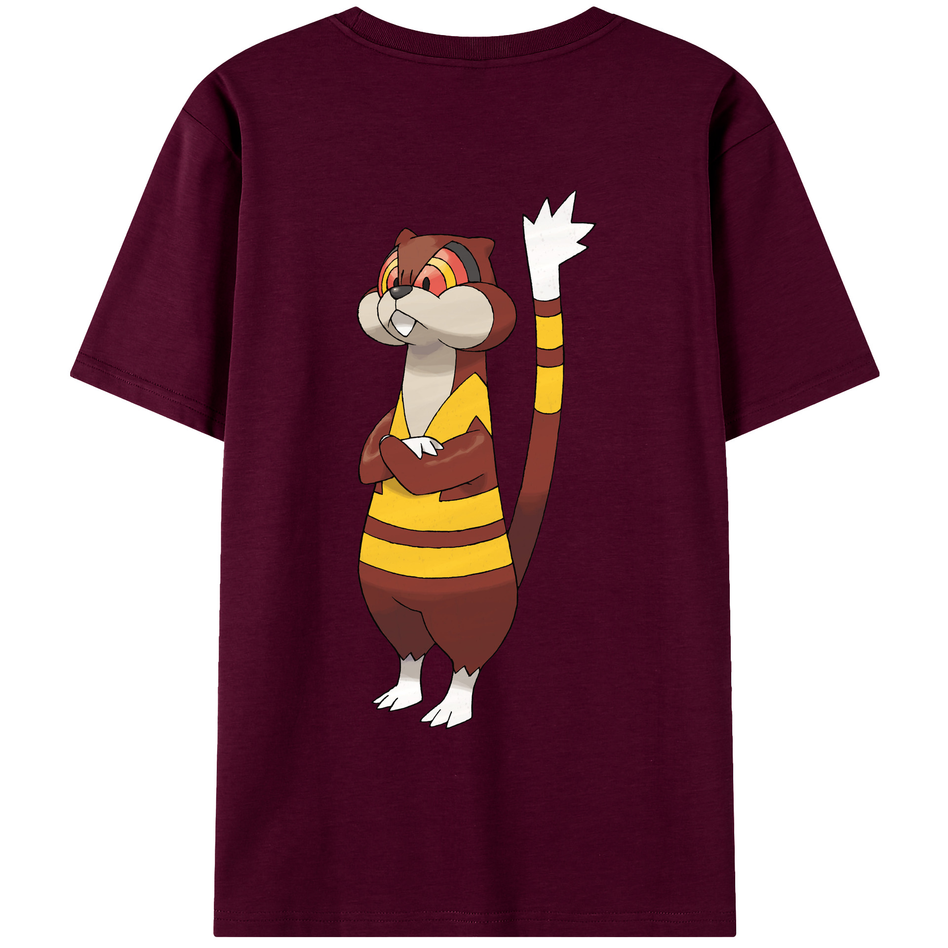 （画像用） ポケットモンスター Pokémon レディース半袖Tシャツ(バックプリント)
